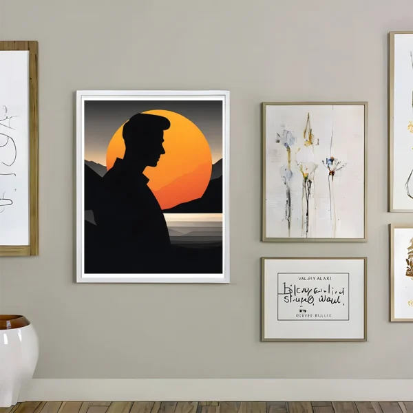 A Sad Man Printable Wall Art