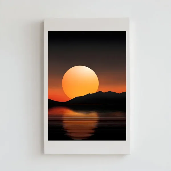 A breathtaking sunset Printable Wall Art