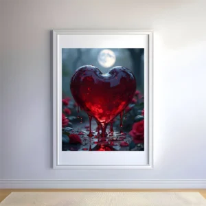 Bleeding heart Printable Wall Art