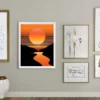 Captivating Sunset on the river Prints