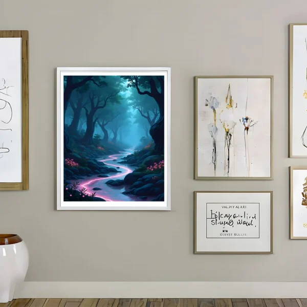 Enchanting Pink River Prints