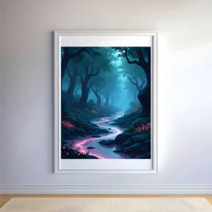 Enchanting Pink River Prints