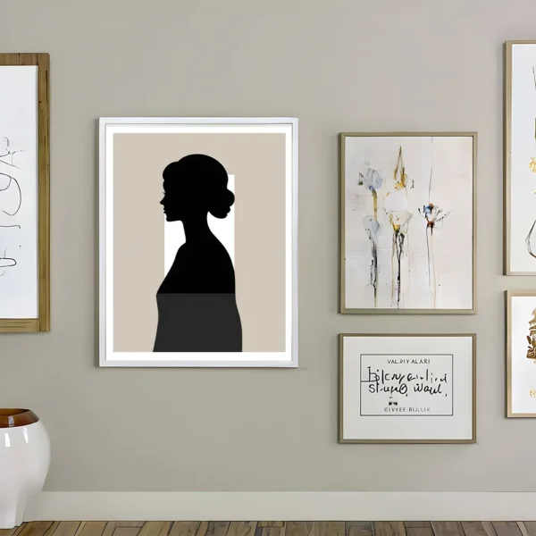 Graceful Fragile Woman Printable Wall Art