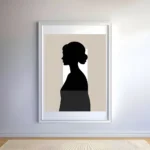 Graceful Fragile Woman Printable Wall Art