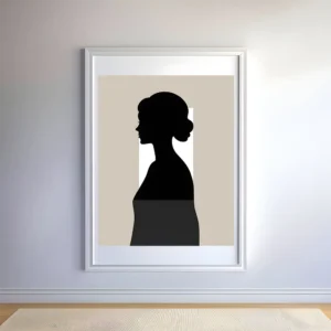 Graceful Fragile Woman Printable Wall Art