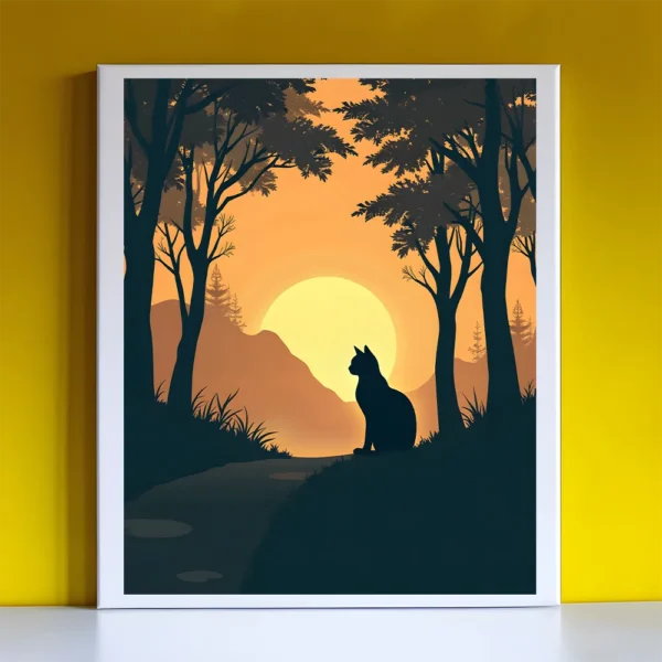 Majestic Lynx at Sunset Prints