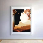 Radiant Autumn Shadow Printable Wall Art