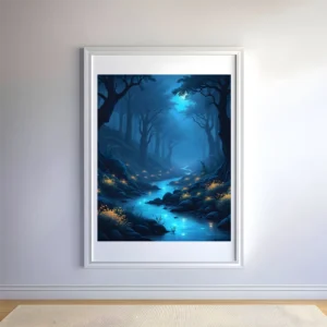 Radiant Glow in the Woods Prints