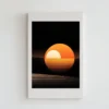 Radiant orange sunset Prints