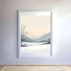 Serene Snow Fields Printable Wall Art