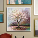 A vibrant tree in bloom Printable Wall Art