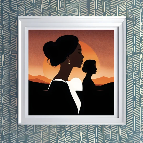 Bold elegant ladies Printable Wall Art