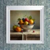 Vibrant fruit bowl Printable Wall Art