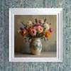 Charming bouquet in jar Printable Wall Art