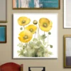 Dazzling yellow poppies Printable Wall Art