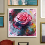 Exquisite single rose Printable Wall Art