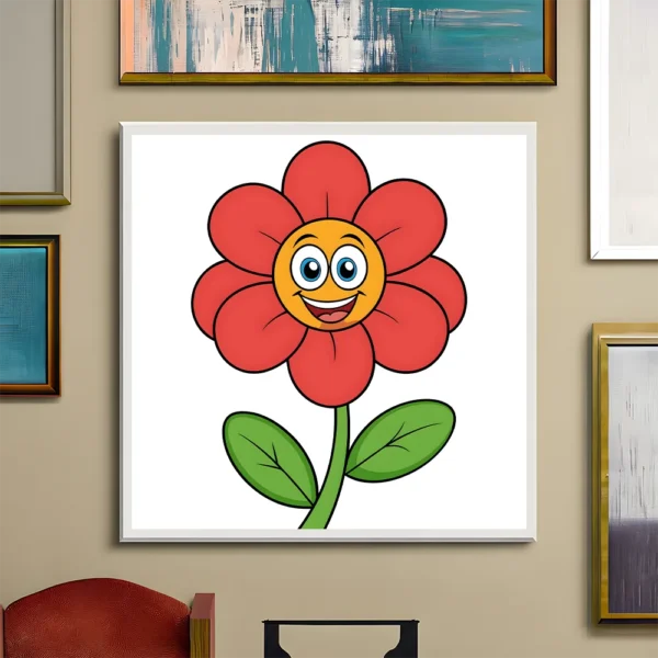 Funny flower Printable Wall Art