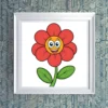 Funny flower Printable Wall Art