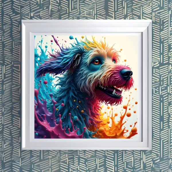 Happy dog Printable Wall Art