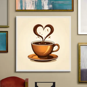 In love with coffee Printable Wall Art