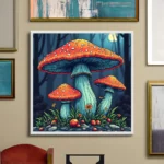 Magic mushrooms Printable Wall Art