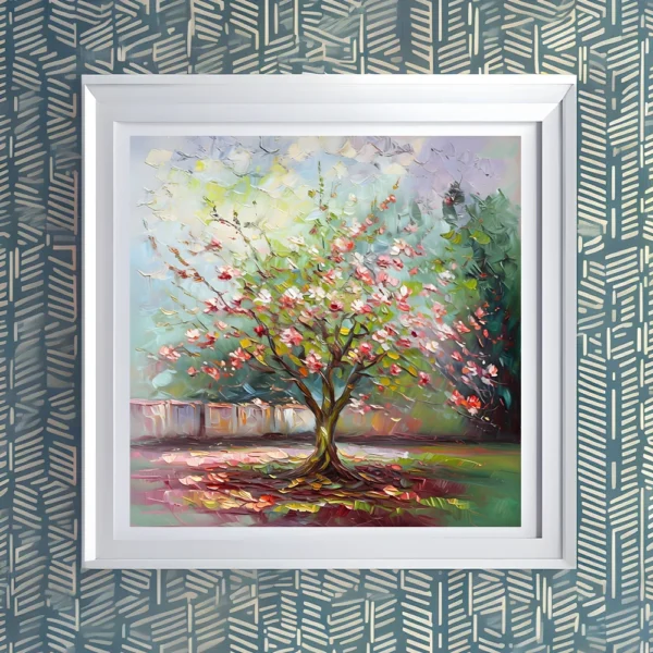 Radiant magnolia tree Printable Wall Art