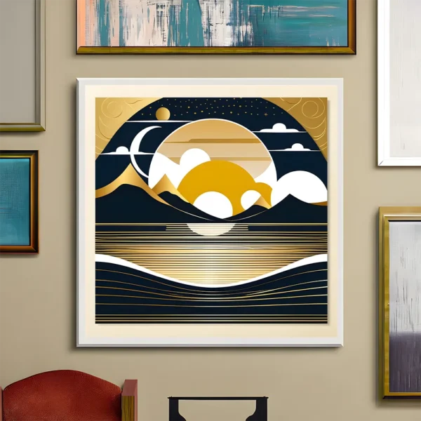 Thrilling unknown planet Printable Wall Art