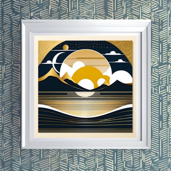 Thrilling unknown planet Printable Wall Art