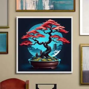 Vibrant Japanese maple Printable Wall Art