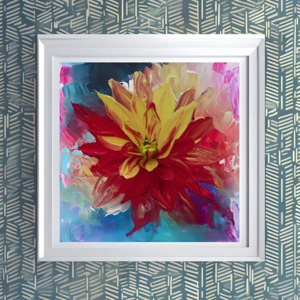 Vibrant exotic bloom Printable Wall Art