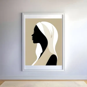 A Stunning Girl with Fair Hair Prints